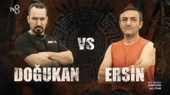 Survivor 2024 All Starda Ogeday ile Turabi arasnda gerginlik trmand Adaya veda eden isim belli oldu    ADAYA VEDA EDEN iSM BELL OLDU!<p>    Sercan ve Ersin arasndaki dello oyununu 5-0 Sercan kazand. Bylece Ersin ve Doukan eleme dollasna ktlar. Son dello Ersin Korkut 5-1'lik skorla Doukan Mano'yu yendi. Survivor 2024 All Star'a ilk veda eden isim Doukan Mano oldu.