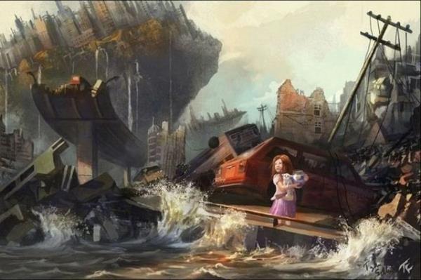 Her �rk�n oldu�u gibi insano�lunun da elbet bir g�n sonu gelecek. Peki k�yametten sonra d�nya nas�l g�r�necek. ��te k�yameti ya�ayan d�nyadan manzaralar...