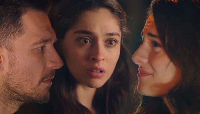 Barollerini Cemre Baysel, Uraz Kayglarolu ve Asude Kalebek'in paylat Sakla Beni'nin 12. blmnde Mete'den kopamayan ncila'nn karlmas dikkat ekti.