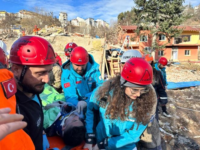 Tatbikat Vali Tekbykolu, l Emniyet Mdr Hakan Duman, AFAD l Mdr Cem Erdoan da takip etti.