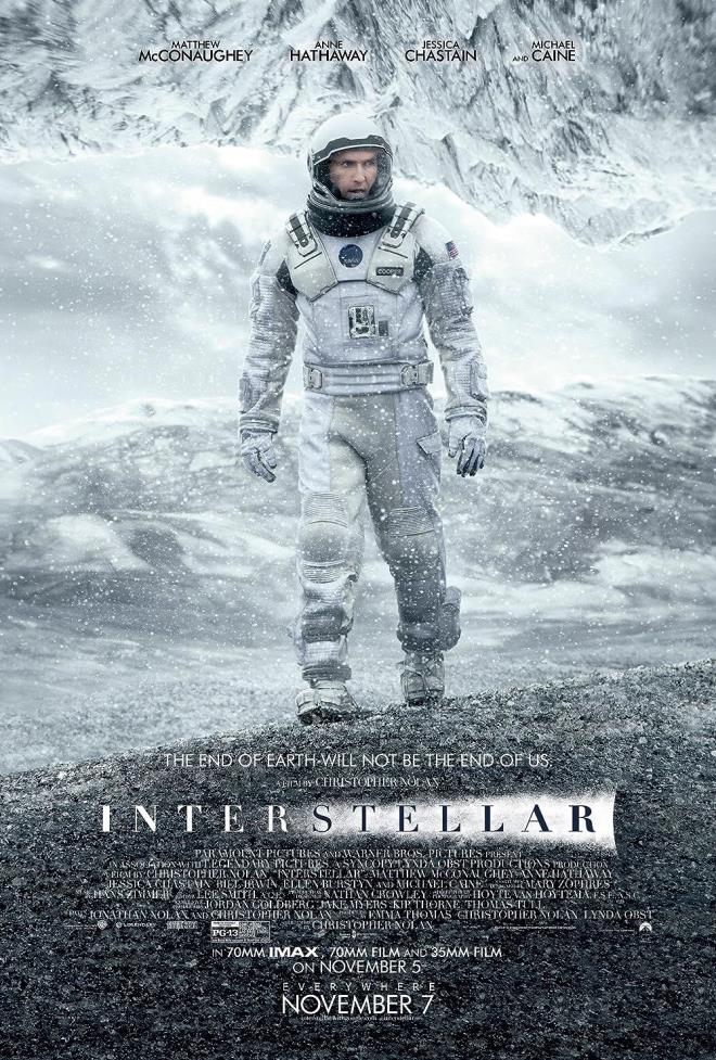 INTERSTELLAR    2010'da Inception'u seyirciyle buluturan ynetmen 2014'te bu kez ryalar deil zaman bkt. nsanln sonu gelirken uzaya giden aratrmac ekibin ve ailesinin hikayesi sinemeseverleri zamann tesinde bir yolculua kard.  "Interstellar" ise bilim kurgu trndeki epik yaps ve duygusal derinliiyle dikkat ekti.