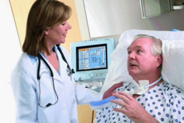 Yardmc solunum cihazn kullanan hastalar bakma muhta olarak kabul edildi.