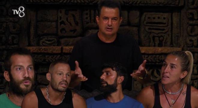 Survivor All Star'da ilk eleme aday Hakan Hatipolu olmutu. kinci eleme adayn belirleyecek dokunulmazlk oyununda yarmaclar arasnda gerginlik hat safhaya km, hem takm ii hem de kar takmlar kavgalar yaanmt. Bir nceki blmden sre yetersiz olduu iin cezalar aklanamam sadece ikinci eleme aday belli olmutu konseyde. kinci eleme aday Mustafa Kemal olduktan sonra bu blmde Acun Ilcal Acun Ilcal yarmaclar dinledikten sonra verilecek cezalar aklad. Heyecan dolu yarmadan ne kanlar u ekilde: