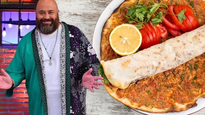 Lahmacun tarifini merak edenler nce lahmacun hamurunu sonra da lahmacun iini aratryor. Somer ef'e gre lahmacun tarifi yreden yreye deiiyor. Bazlarnda sarmsak bazlarnda soan kullanlr. MasterChef'in daha nceki blmlerinde lahmacunun pf noktalarn aklayan Somer Sivriolu, lahmacun hamurunun nemli olduunu, mutlaka tr tr olmas gerektiini belirtiyor. Fakat lezzetli bir lahmacun iin bunlar da yetmiyor. te lahmacun tarifi ve malzemeleri...