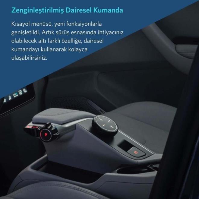 Zenginletirilmi dairesel kumanda