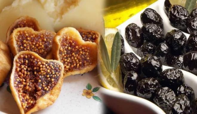 Kur'an- Kerim'de 7 defa zeytin, 1 defa da incir kelimesi yer almaktadr.     Yce Allah Kuran?da yle buyurmutur:     Rahman ve Rahim olan Allah?n adyla.    ?ncire ve zeytine and olsun, Sina dana, Ve u emin beldeye (gvenilir ehre). Dorusu, biz insan en gzel bir biimde yarattk. Sonra aalarn aasna evirdik.? (Tin Suresi, 1-5)