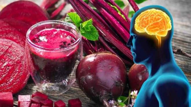 - Krmz pancar ierdii C vitamini etkisiyle baklk sisteminin glenmesine yardmc olurken te yandan bilisel fonksiyonlarn iyilemesine yardmc olur. Beyin hcrelerinin kanlanmasndaki azalma bunama ve benzeri hastalklar yarattndan krmz pancar bu durumun riskini ortadan kaldracaktr.