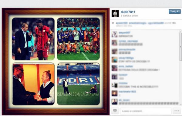 <b>Drogba,</b> Instagram hesabundan Fatih Terim ile olan fotoraflarn yaynlad