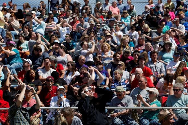2024 ylnn ilk gne tutulmas, Meksika ve  Amerika Birleik Devletleri'nin dou blgeleri ve gneydou Kanada'dan grlebildi.
