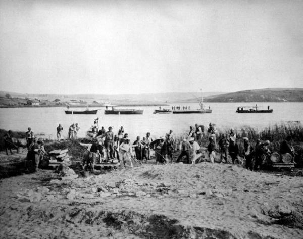 Terkos Gl'nde artma ve szme mahallinin inas