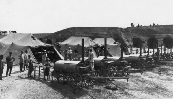 Tell El Sheria'da Osmanl Askerinin Seyyar Ekmek Frnlar