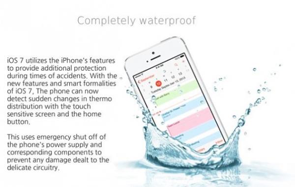 Sahte iOS7 reklam ortal kartrd
