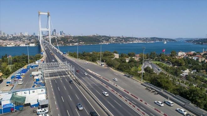 FATH LES ALTERNATF YOLLAR<br>1. Sahil Kennedy Caddesi  2. Hali Kpr  3. D 100  4. Avrasya Tnel  5. Namk Kemal Caddesi  6. 10. Yl Caddesi  7. Vatan Caddesi  8. Hali Kprs  9. Sahil Kennedy Caddesi