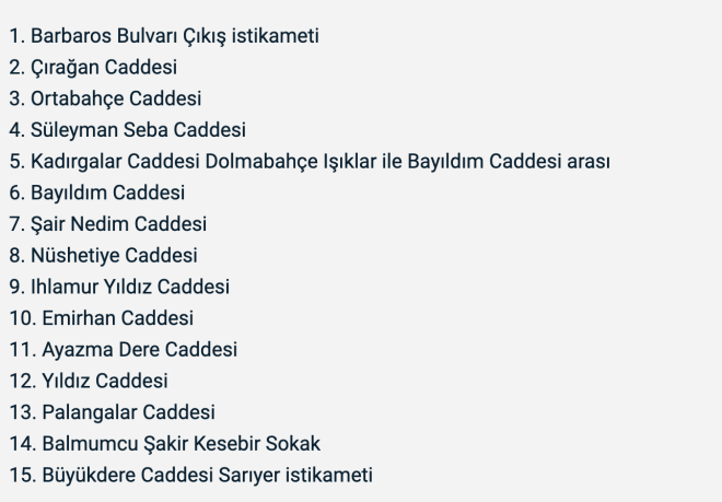 BEKTA LES ALTERNATF YOLLAR