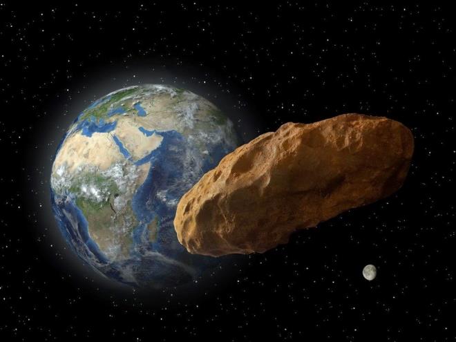 Gezegenimizi tehdit edebilecek bir asteroid, be yl iinde Dnya'nn yaknndan geecek.