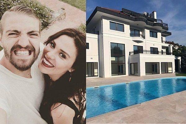 CANER ERKN VE KRAN OVALI    kran Oval ve Caner Erkin ifti Beykoz Acarkent'te lks bir villada yaamlarn srdryor.