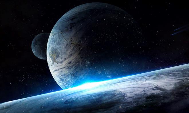 Gezegenler dz bir izgi oluturmasalar da, arpc bir grsel len yaratacak kadar yakn olacaklar.