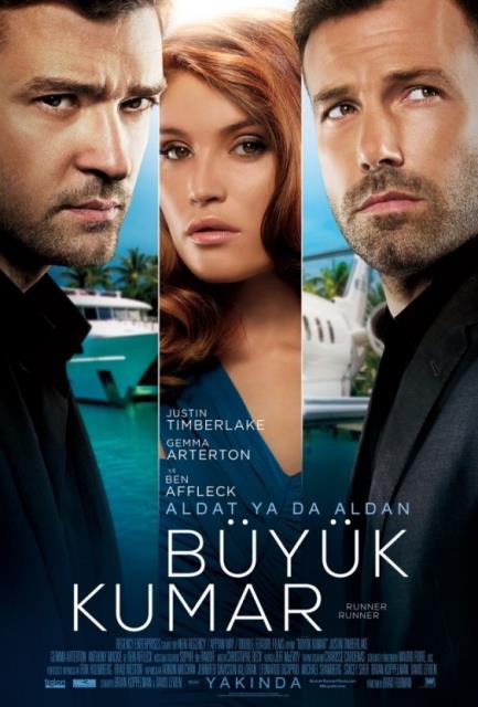 "Byk Kumar" Haftann yabanc filmleri arasnda yer alan "Byk Kumar" filmini Brad Furman ynetti. Amerikan yapm dram-gerilim trndeki filmin oyuncu kadrosunda, Ben Affleck, Justin Timberlake, Gemma Arterton, Anthony Mackie, Dayo Okeniyi yer alyor.