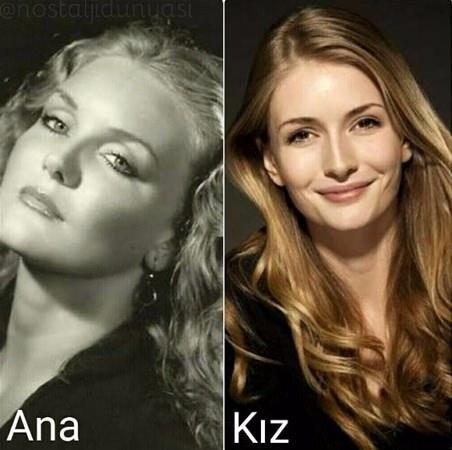 Suna Yldzolu ve kz Yasemin Allen