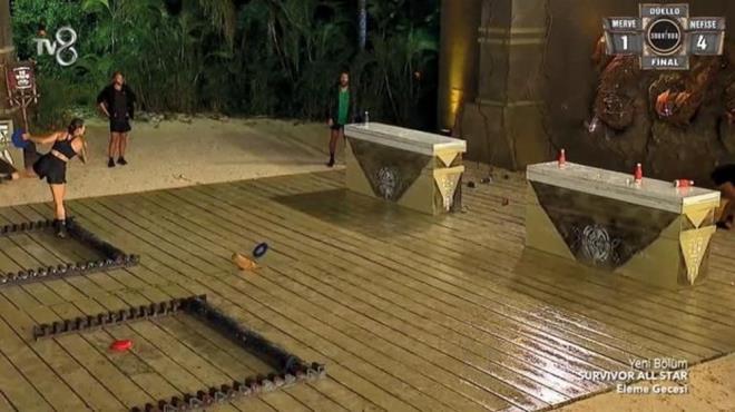 Kazanan 5-4'lk skorla Seda Ocak oldu ve adada kalmay garantiledi.