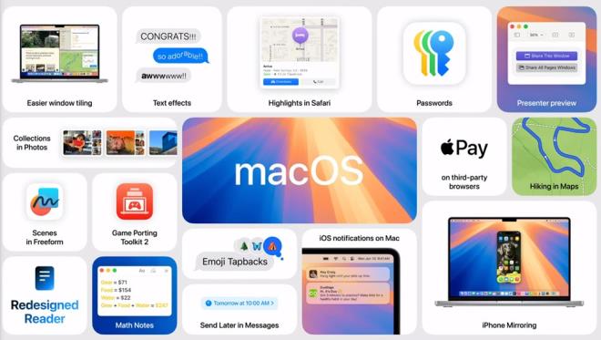 MACOS SEQUIOA    Apple, Mesajlar'daki yeni Tapbacks gibi daha nce bahsedilen zellikleri ekleyen macOS Sequoia'y duyurdu.    iPhone yanstma zelliiyle birlikte iPhone cihaznz Mac ekrannzda kullanabileceksiniz     Apple, iPhone bildirimlerini ilk kez Mac'e getiriyor ve kullanclar bylelikle telefonlarna gelen bildirimleri Mac cihazlarnda da alabilecek.