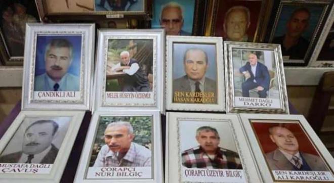 Onu dier kahvehanelerden ayran zellik ise duvarlarn len 800 kiinin fotorafnn sslemesi oluyor.