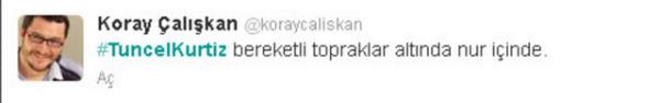 Aclarn Twitter'da paylatlar