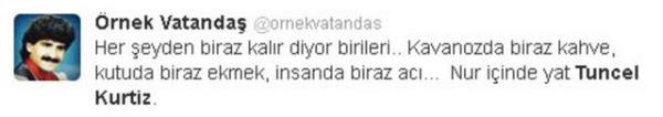 Aclarn Twitter'da paylatlar