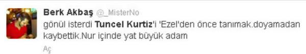 Aclarn Twitter'da paylatlar