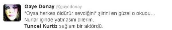Aclarn Twitter'da paylatlar
