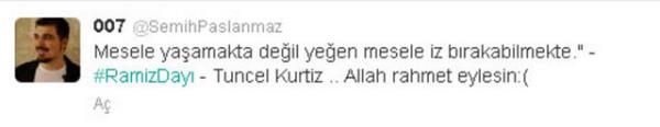 Aclarn Twitter'da paylatlar