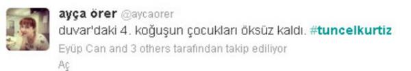 Aclarn Twitter'da paylatlar