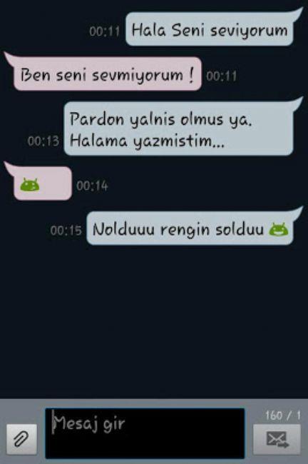 En komik 'Whatsapp' konumalar