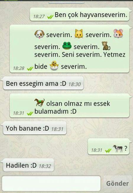 En komik 'Whatsapp' konumalar