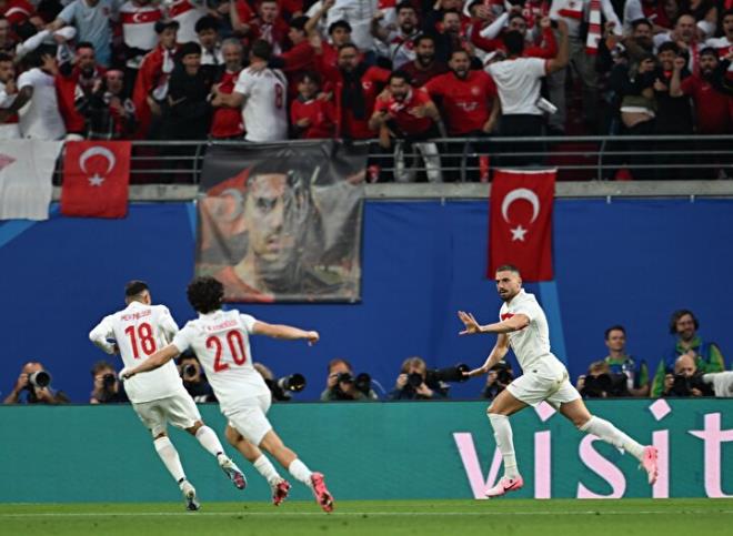 Ay-yldzllara galibiyeti getiren golleri 1. ve 59. dakikada Merih Demiral (2) kaydetti.