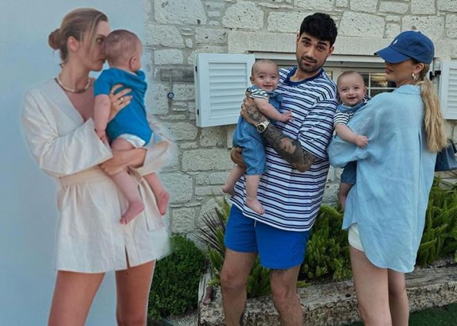 K OCUKLU MUTLU EVLLK    arkc brahim Tatlses'in Derya Tuna'dan olan olu do Tatlses ile mutlu bir evlilii olan Yasemin efkatli, 22 Ocak 2024'te ikiz oullarna kavumutu. nl ift, ikizlerden birine brahim Ayel dierine ise Sinan Emir adn vermiti.