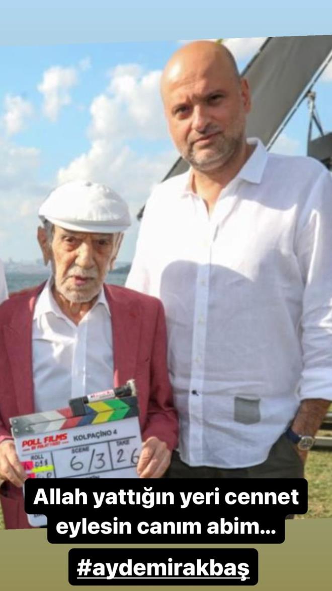 Yapmc Polat Yac da Akba'n vefat sonras "Allah yattn yeri cennet eylesin canm abim" paylamnda bulundu.