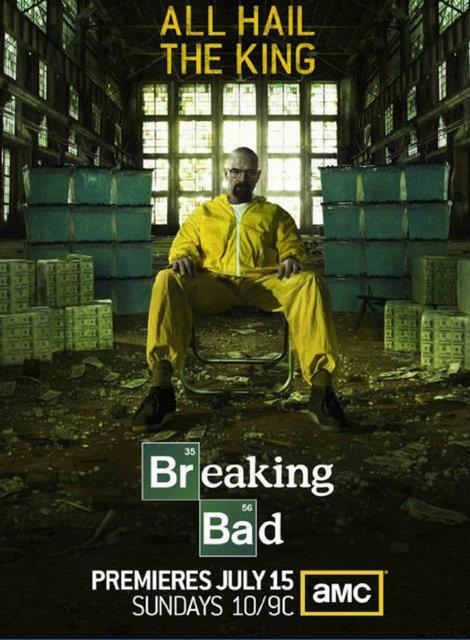 <b>2- Breaking Bad:</b> ABD drama televizyon dizisidir. 50 yanda, lisede kimya retmeni olan Walter White (Bryan Cranston), maddi adan ailesinin gereksinimlerini karlayabilmek iin araba ykamacsnda ek i yapmaktadr ancak bir sre sonra ileri derecede akcier kanseri olduunu ve ok ksa bir mrnn kaldn renir. Dizide Walter White ailesine para brakabilmek iin, uyuturucu yaptn bir rastlant sonucu rendii eski rencisi Jesse Pinkman (Aaron Paul) ile birlikte metamfetamin iine girer.