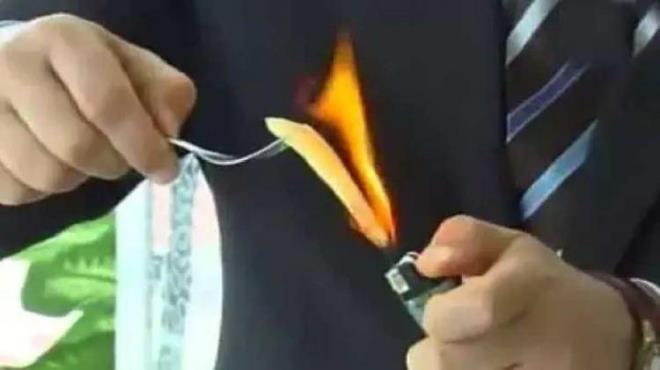 Eer kaar alev alyorsa kaar sahte demektir. Eer kaar yanmazsa gerek kaar peyniridir.