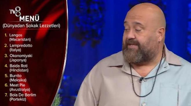 Dnyadan sokak lezzetlerinden, Langos, Lampredotto, Okonomiyaki, Balda Roti, Burrito, Meat Pie ve Bola De Berlim istendi.