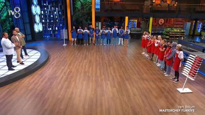 MASTERCHEF'TE BR LK GEREKLET  <p>  Takmlar belirlendi ve Masterchef'te bir ilk gerekleti. Krmz Takm ile Mavi Takm kaptanlar takm arkadalarn belirledi. Krmz Takm'n tamam bayanlardan olutu, Mavi Takm'n ise tamam erkeklerden meydana geldi. Bu durum, Masterchef tarihinde bir ilk olarak akland.