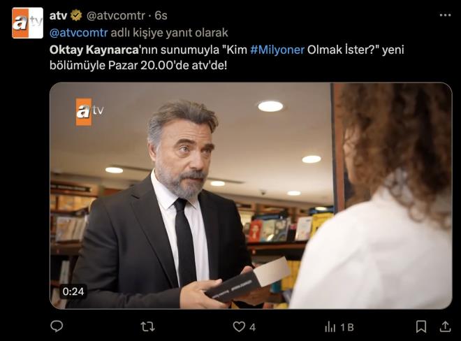 Oktay Kaynarca'nn Milyoner'in yeni sunucusu olmasna gelen baz tepkiler yle: