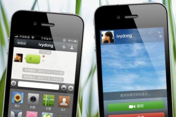 WeChat'i, iOS, Android, Symbian, Windows Phone ve Blackberry kullan�c�lar� indirip kullanabiliyor.