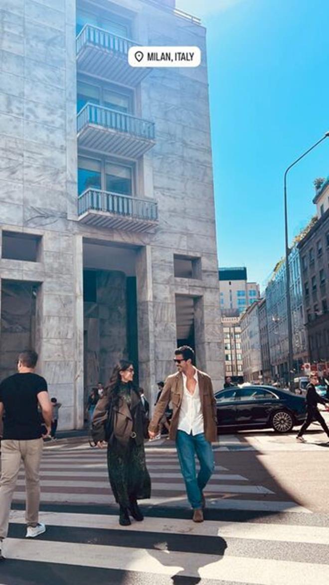 nceki gn nikah iin talya'ya giden oyuncu ift, hazrlklara balamt.