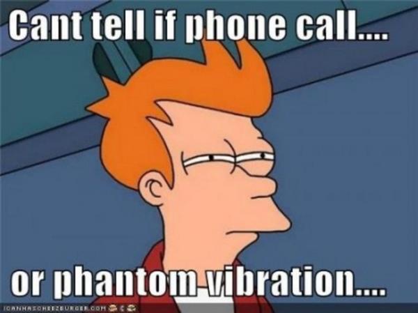 S�k cep telefonu kullananlar�n yakaland��� bir hastal�k da s�rekli telefonlar�n�n �ald���n� zannetmek. Titre�im uyar�s� bu paranoya neden oluyor