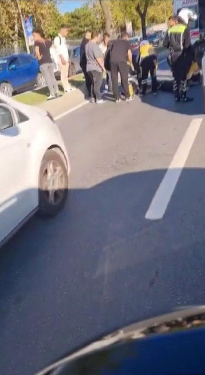 Motosikletin srcs Zeyit El Hamid ise polis ekipleri tarafndan gzaltna alnarak emniyete gtrld.