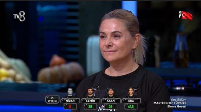 BR SM DAHA YARIMAYA VEDA ETT<p>    eflerden en dk puan alan Nigar Masterchef'e veda etti.