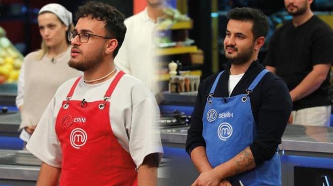 TAKIM KAPTANLARI  <br>  En iyi tabak Semih'in seildi. Masterchef'te 15. haftann mavi takm kaptan Semih, krmz takm kaptan Erim oldu.
