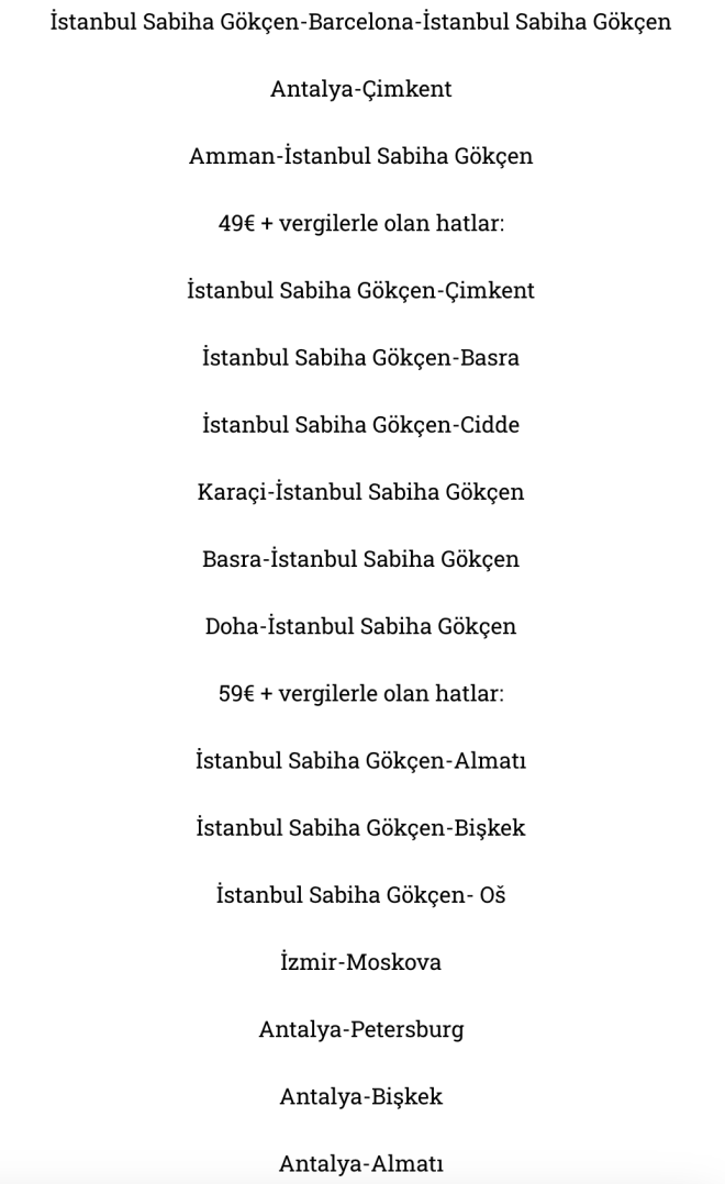 39? + vergilerle olan hatlar: