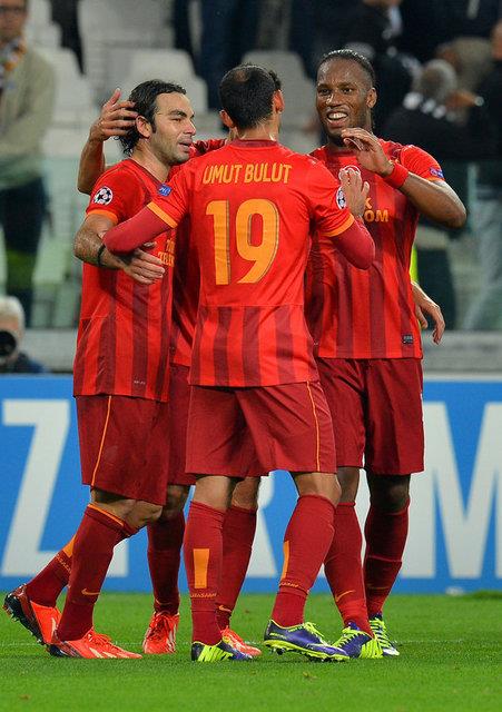 2-2 berabere sonra biten Juventus-Galatasaray man talya basnnda geni yer buldu.